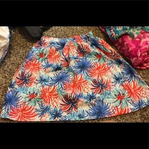 Authentic Lilly Pulitzer fabric skirt